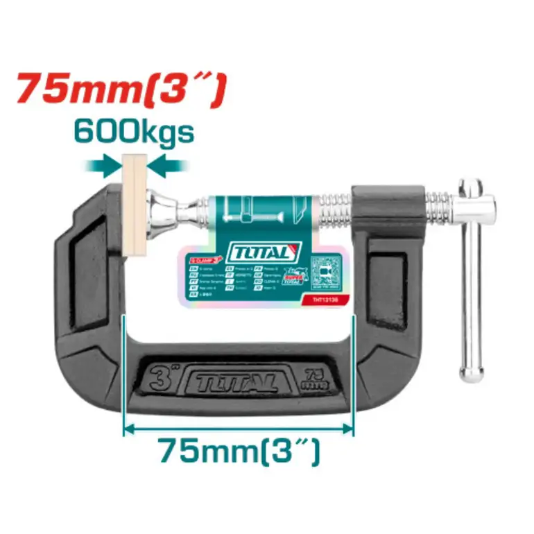 مربط سي كلامب 3"     THT13136 توتال 
