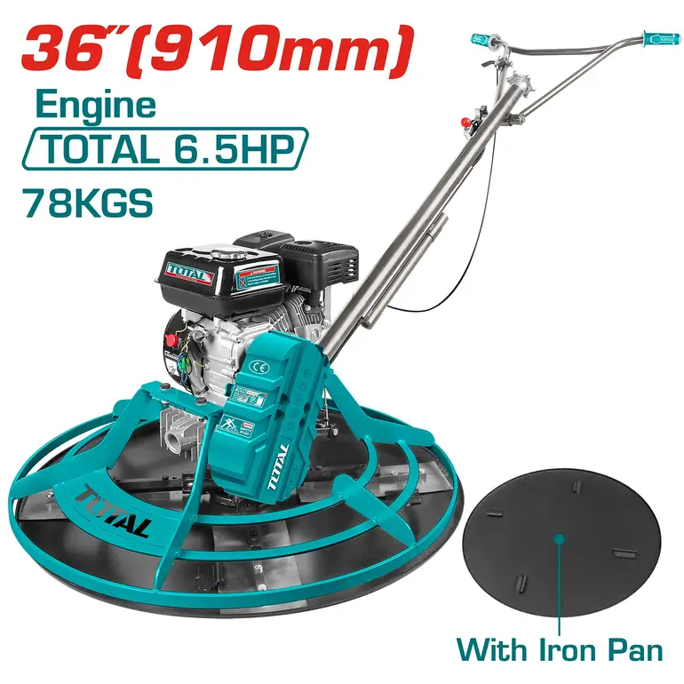 مروحة تسوية الصبة 78KGS 6.5HP    TP9361-2 توتال 
