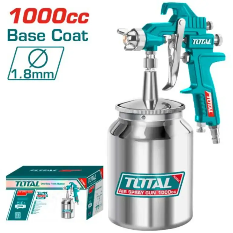 مسدس رش بويا على الهواء 1000CC 1.8mm    TAT11005 توتال 