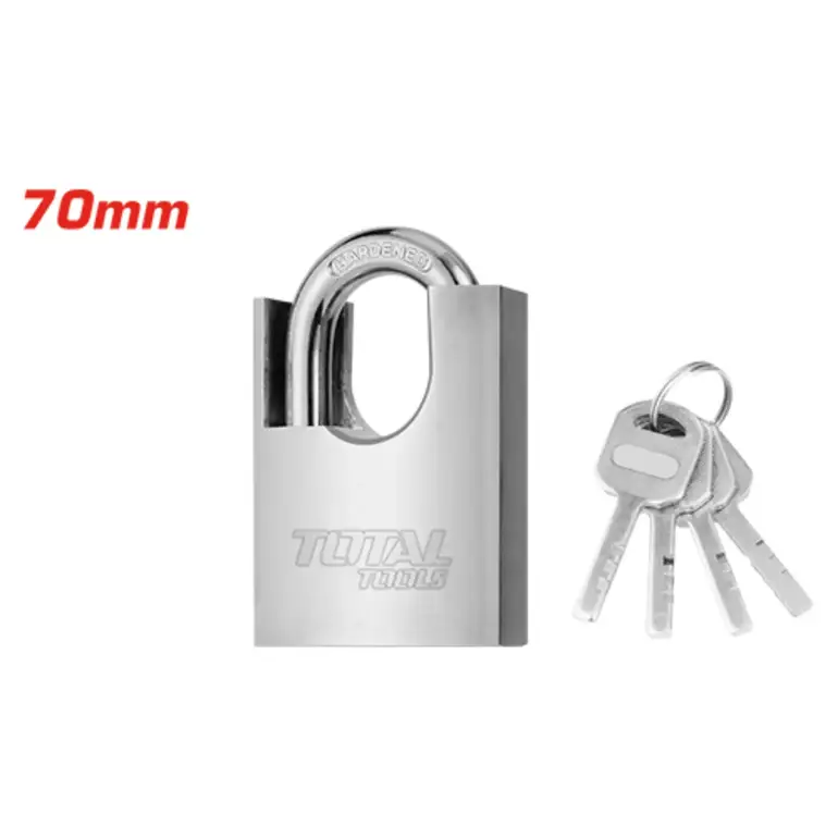 قفل فولاذ مسلح 70mm     TSLK35701 توتال 