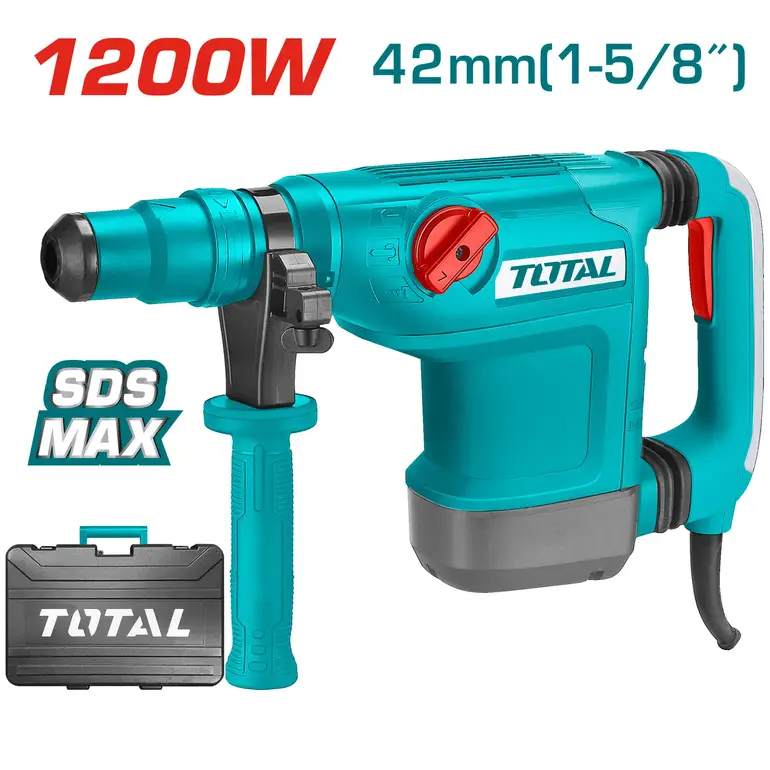 همر تكسير 1200W 42mm SDS MAX   TH112426 توتال 