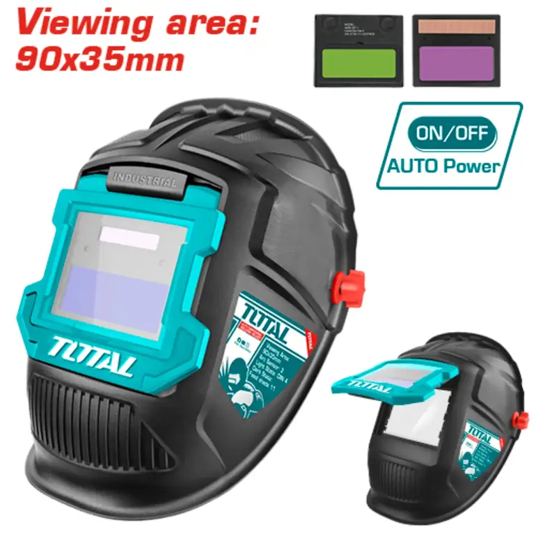 وجه لحام الكتروني 90X35mm  شاشة متحركة   TSP9309 توتال 