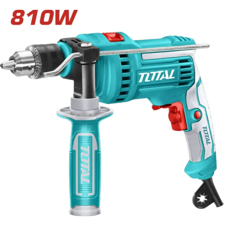 دريل رجاج 810W 13mm راس كروم   TG1081316 توتال 