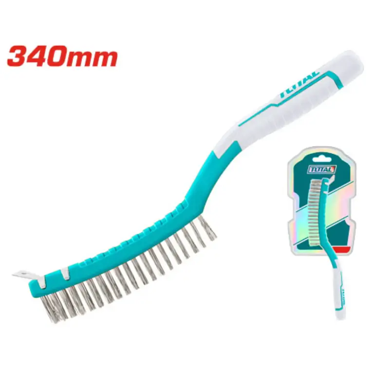 فرشة حديد يد بلاستيك 340mm     TAC38051 توتال 