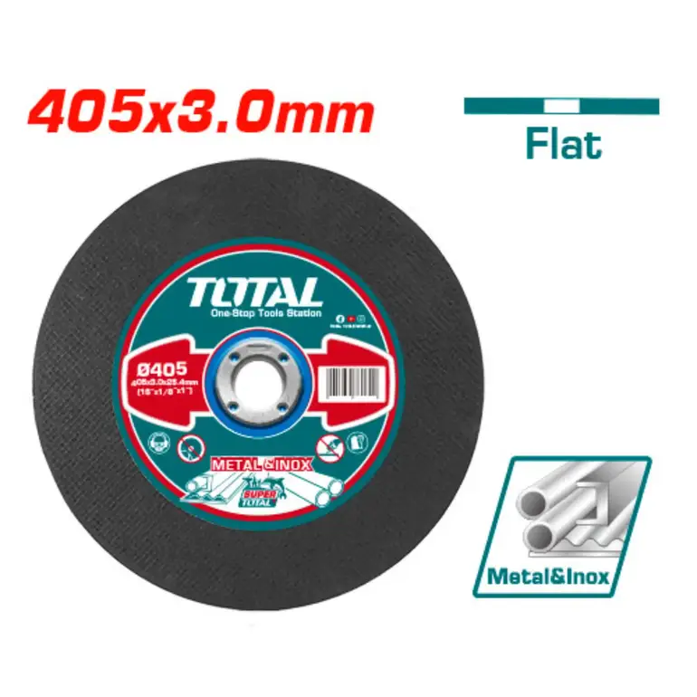 ديسك قص منشار فيبر حديد 16"  3.0mm   TAC2214051 توتال 