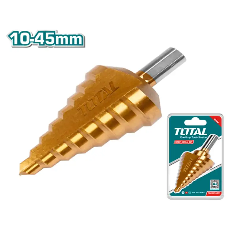 ريشة ثقب هرمية 10-45mm     TAC8210451 توتال 