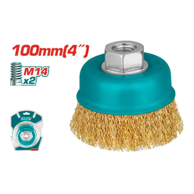 فرشة كوب 4"  سلك اصفر   TAC31041 توتال 