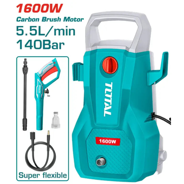 ماكينة غسيل 1600W 140BAR    TGT11336 توتال 