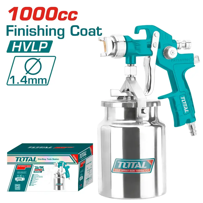 مسدس رش بويا على الهواء 1000CC 1.4mm    TAT11004 توتال 