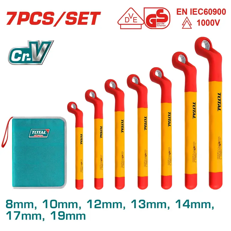 طقم مفتاح معزول اتوماتيك شنطة قماش  7PCS/SET   