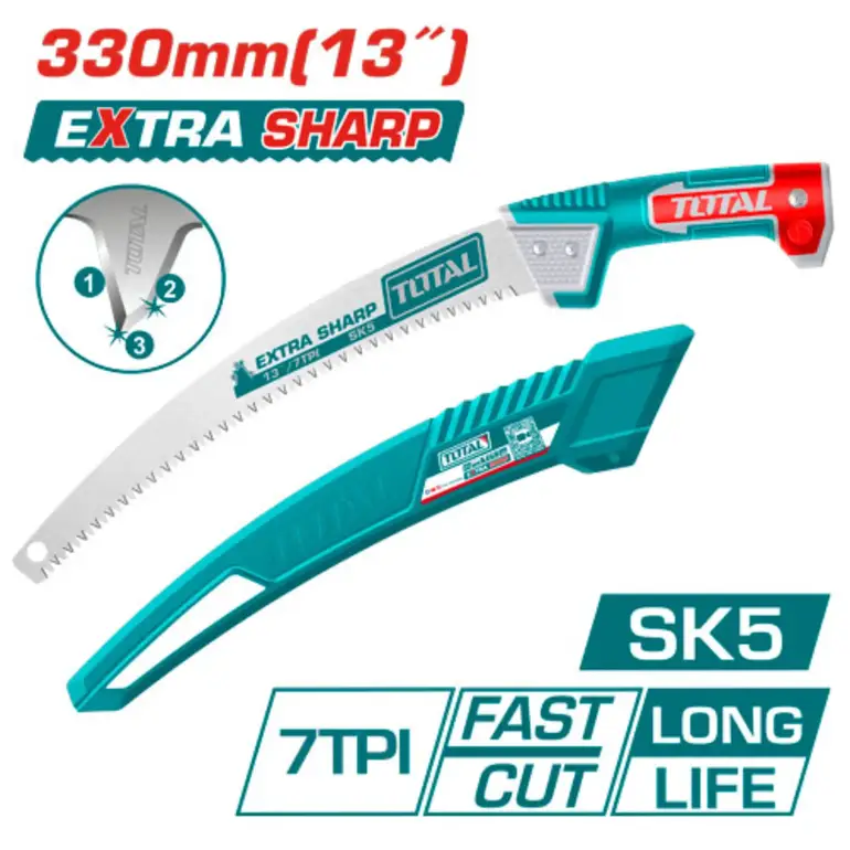 منشار نخيل يد ربر 13"     THPS3308 توتال 