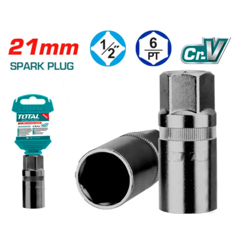 حبة بواجي كروم طويل 21mm 1/2"    THSPS12216 توتال 