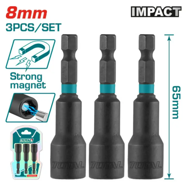 طقم لقمة شينكو 8mm 3PCS/SET    TAC270831 توتال 
