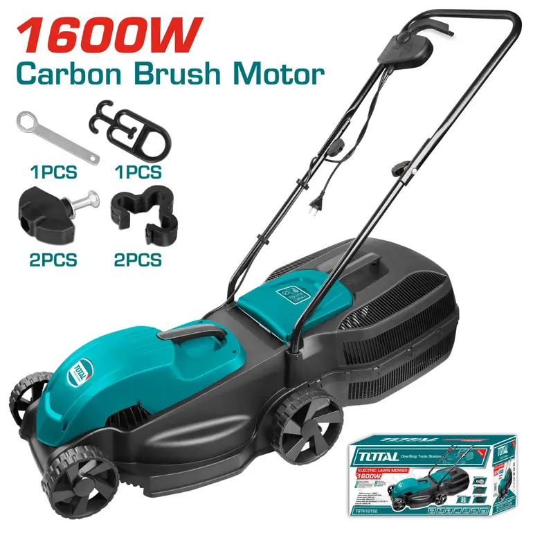 ماكينة قص عشب كهرباء 1600W 45L    TGT616152 توتال 