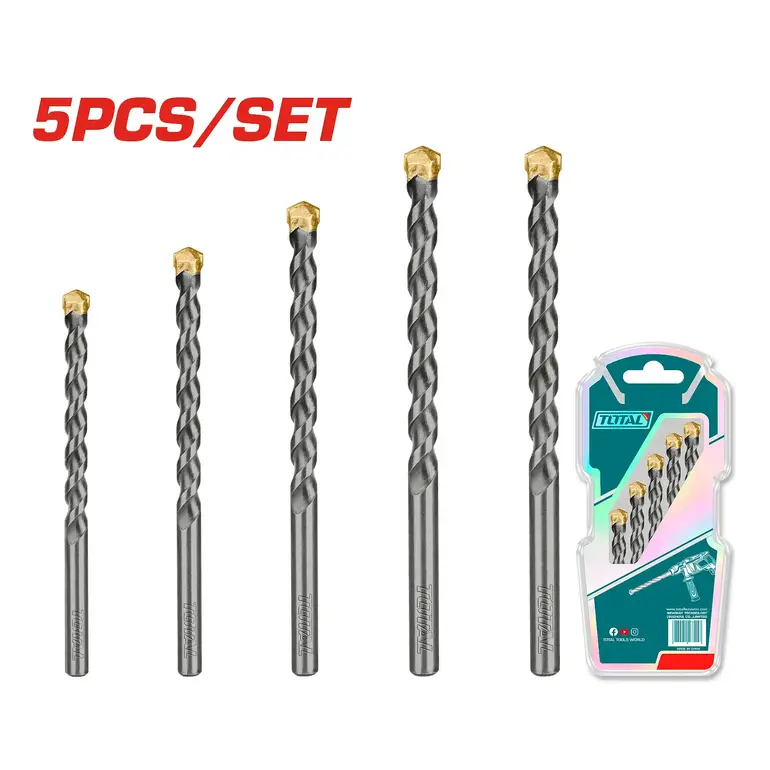 طقم ريشة دريل  5PCS/SET جدار   TACSD5055 توتال 