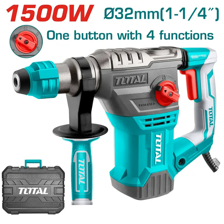همر تكسير 1500W 32mm SDS PLUS   TH1153236 توتال 