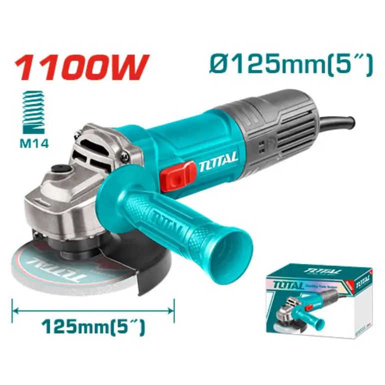 صاروخ 1100W 5" يد قصيرة مفتاح جانبي   TG11012536-8 توتال 