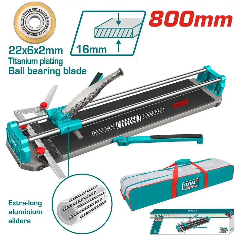 مقص سيراميك مع شنطة قماش 800mm     THT578002 توتال 