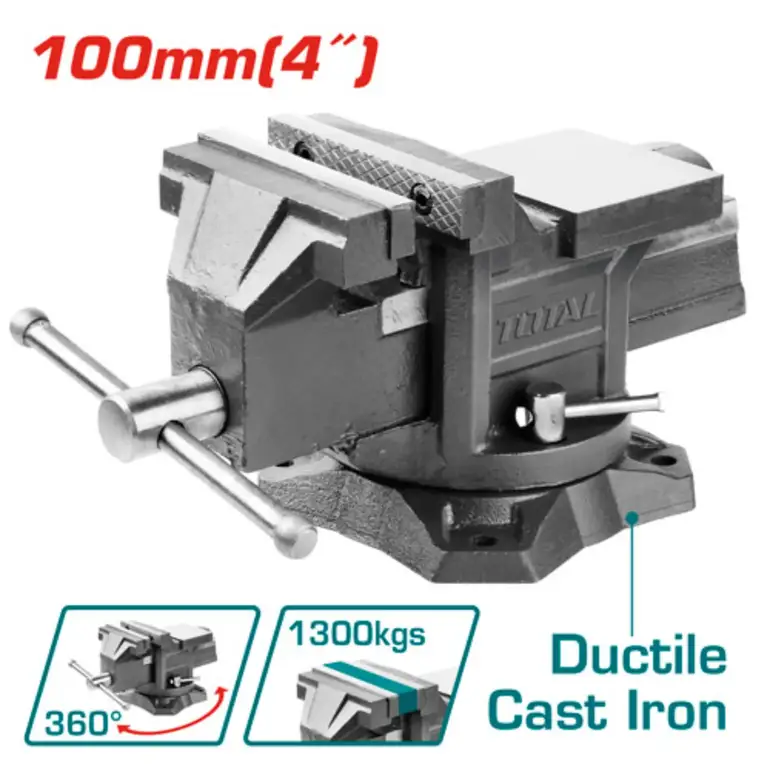 ملزمة طاولة 4"     THT6146 توتال 