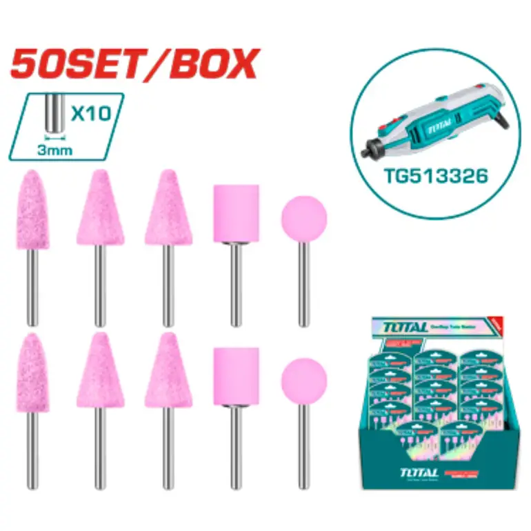 طقم احجار فليكسبل  10PCS/SET    TAKB1012 توتال 