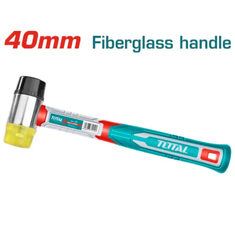 شاكوش ربر وبلاستيك طرفين 40mm     THRUH6940 توتال 