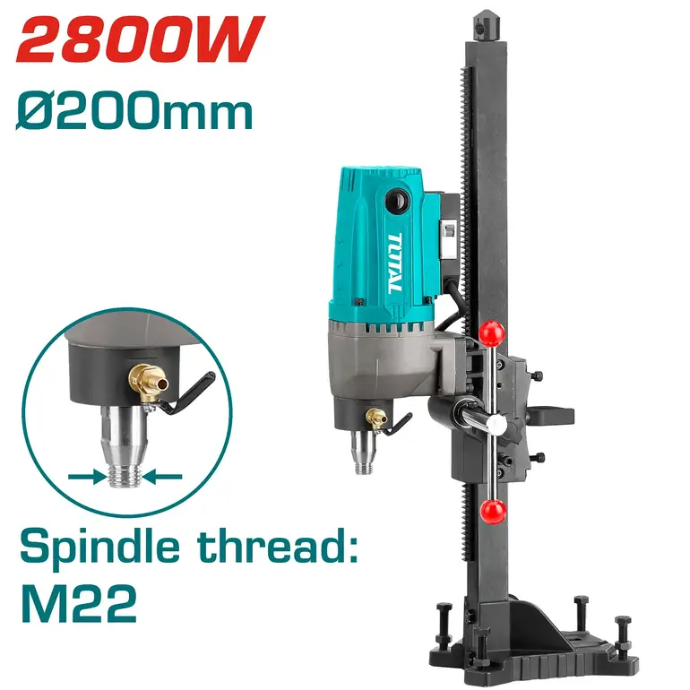 دريل كور ماشين 2800W 200mm    TDDM28001 توتال 