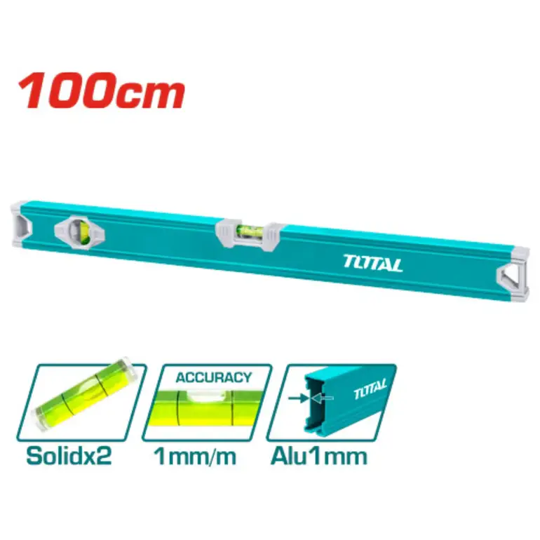 ميزان ماء المنيوم 10cm     TMT210036 توتال 