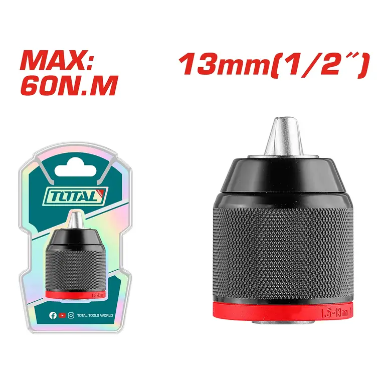 راس دريل اتوماتيك 13mm     TAC4513201 توتال 