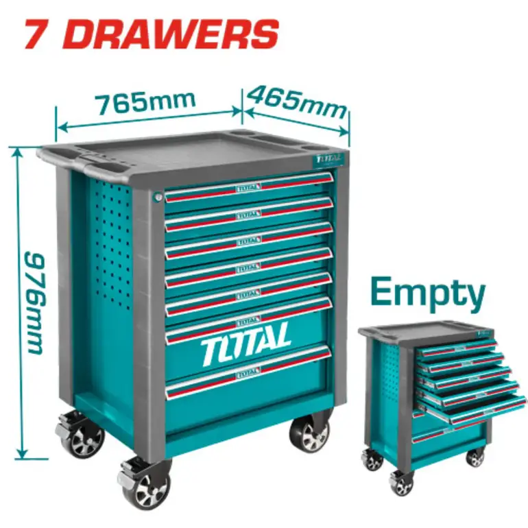 دولاب عدة فارغ 7 درج      THRC01071 توتال 