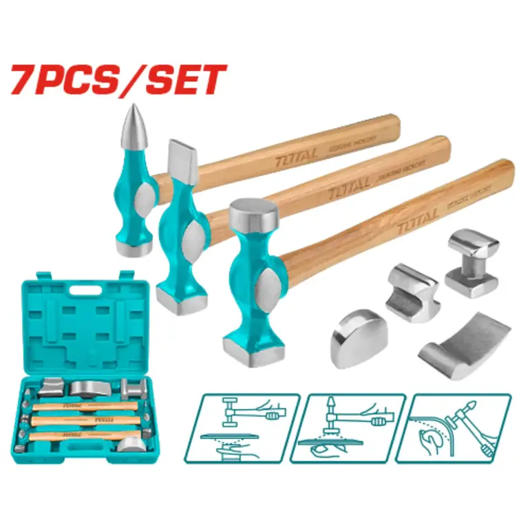 طقم سمكرة  7PCS/SET    TBAFO712 توتال 