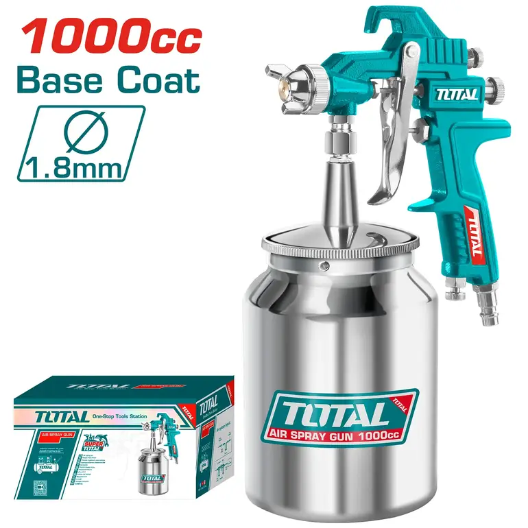 مسدس رش بويا على الهواء 1000CC 1.8mm    TAT11005 توتال 