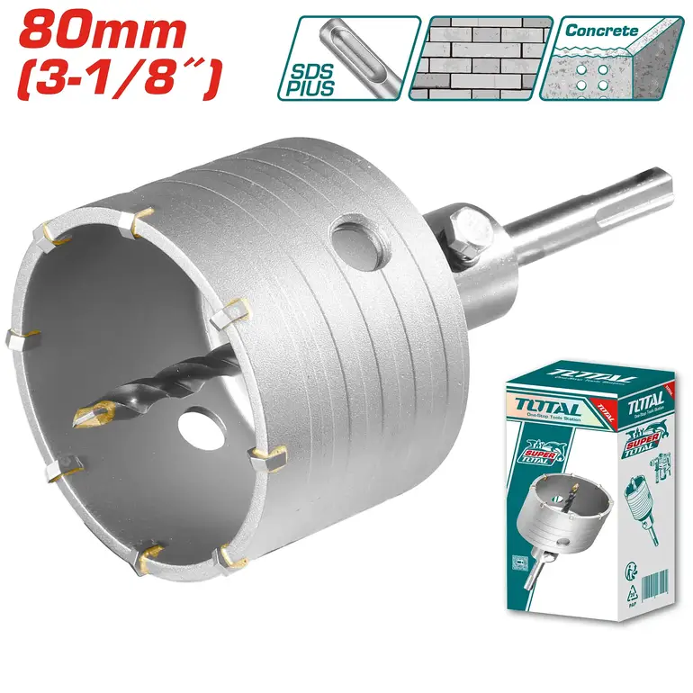 هولسو خرسانة 80mm     TAC430801 توتال 