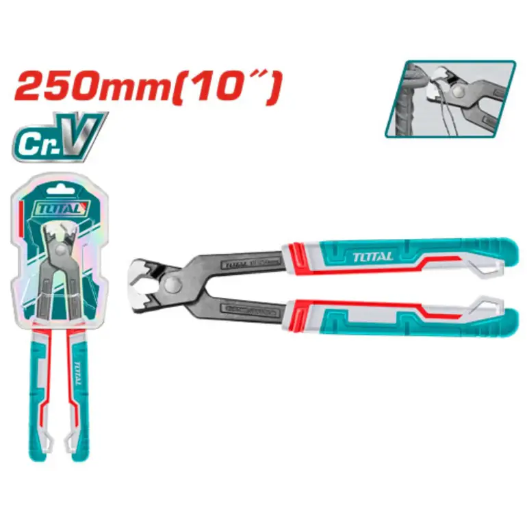 قطاعة سلك يد ربر راس طويل 10"     THT28101 توتال 