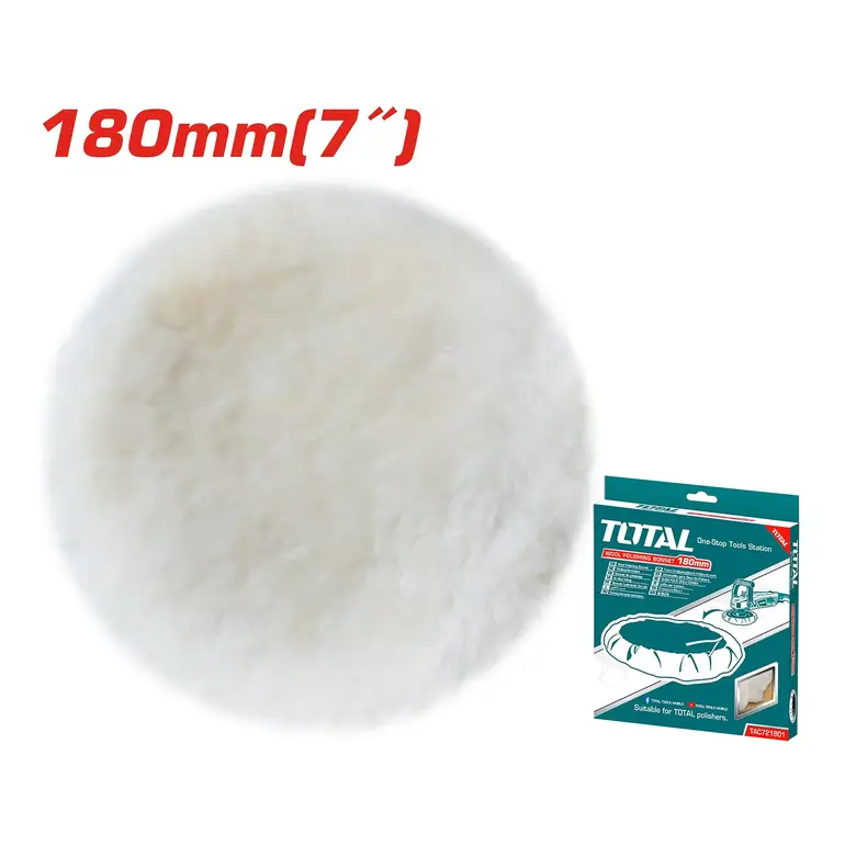 صوفة تلميع 7"     TAC721801 توتال 