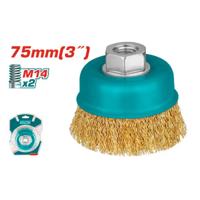 فرشة كوب 3"  سلك اصفر   TAC31031 توتال 