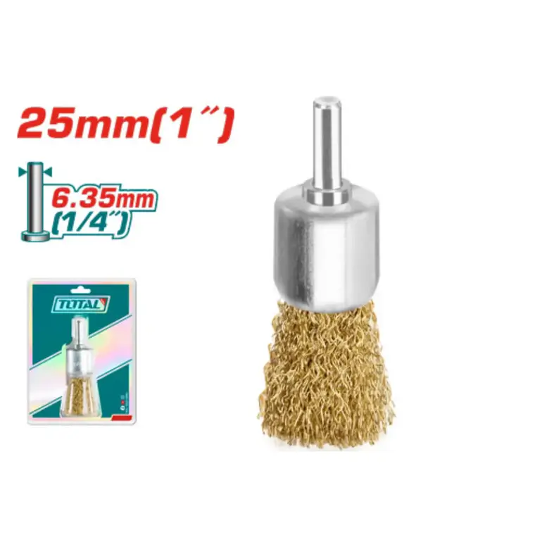 فرشة دريل اصبع 1"  سلك اصفر   TAC37011 توتال 