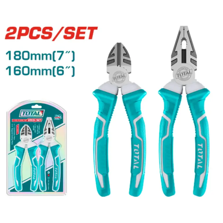 طقم زرادية يد ربر  2PCS/SET    THT1K0206 توتال 