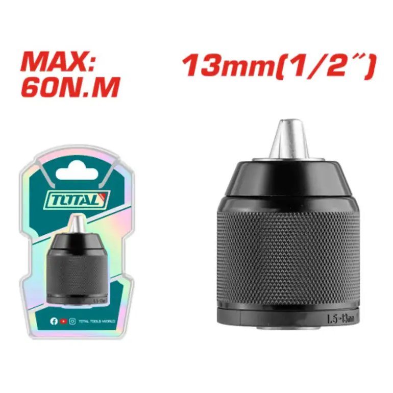راس دريل اتوماتيك 13mm     TAC4513201 توتال 
