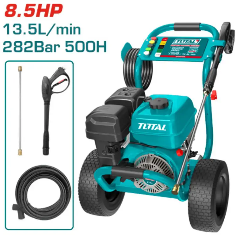ماكينة غسيل صناعية على البنزين 8.5HP 282 BAR    TGT250306 توتال 