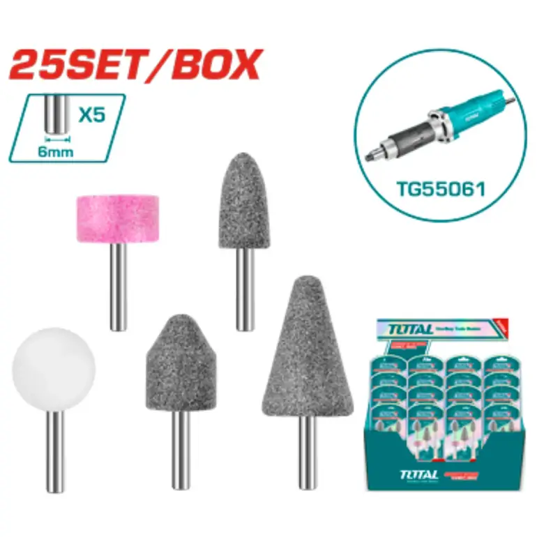 طقم احجار فليكسبل  5PCS/SET    TAKB0502 توتال 