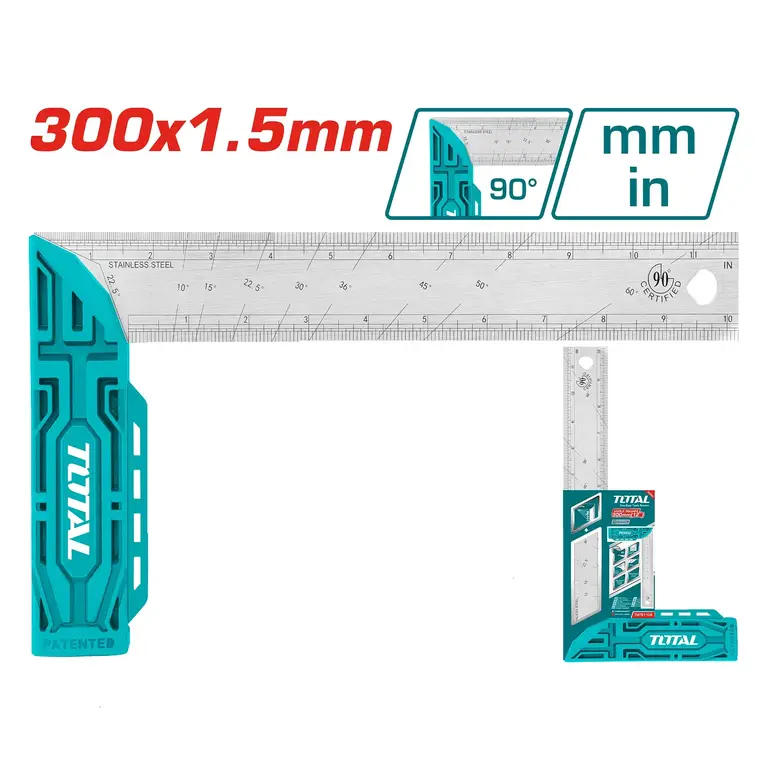 زاوية نجار قائم 300mm     TMT61126 توتال 