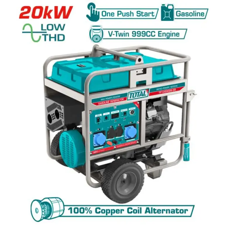 مولد كهرباء بنزين 20KW     TP1200006-58 توتال 