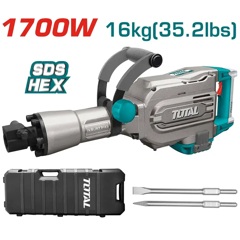 همر تكسير 1700W 16Kg    TH215456 توتال 