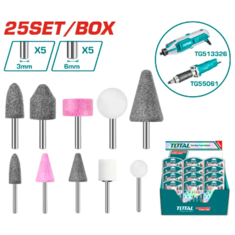 طقم احجار فليكسبل  10PCS/SET    TAKB1001 توتال 