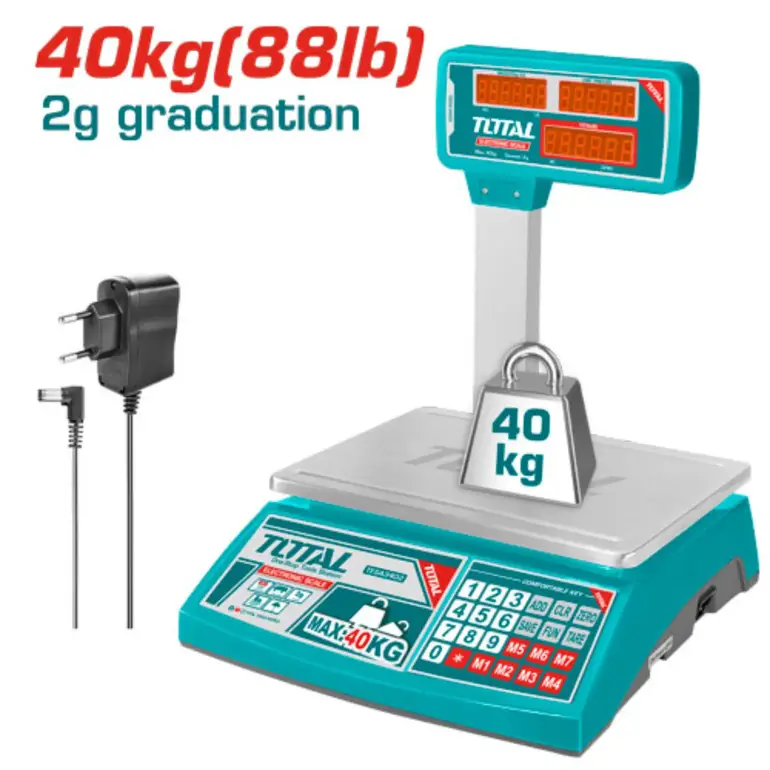 ميزان الكتروني 40Kg     TESA3402 توتال 