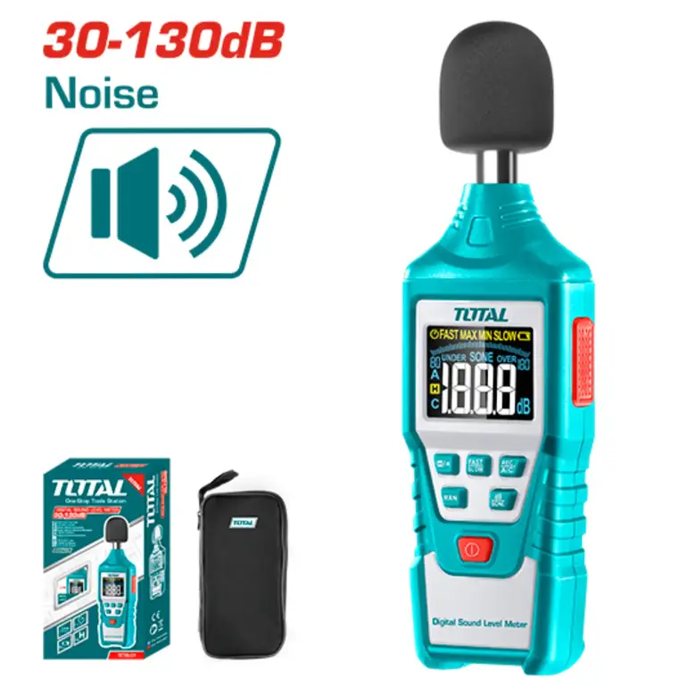 جهاز قياس مستوي الصوت 30-130dB     TETSL01 توتال 