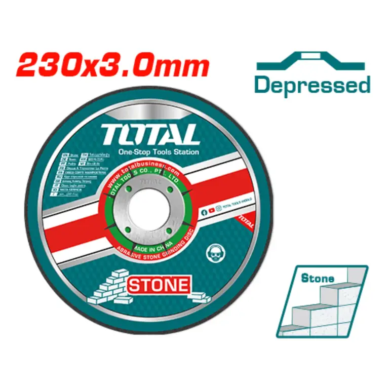 دسك قص حجر 9"  3.0mm   TAC2222301 توتال 
