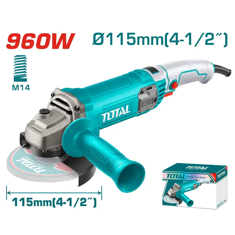 صاروخ 960W 4-1/2" يد طويل    TG10911576 توتال 