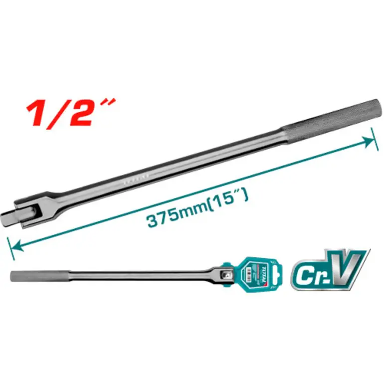 يد طويلة راس متحرك 1/2"     THTFX12151 توتال 