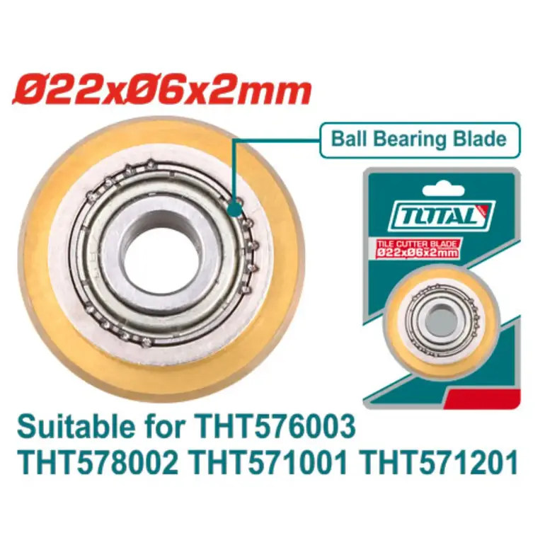 غيار مقص سيراميك 22x6x2mm     THT576003B توتال 